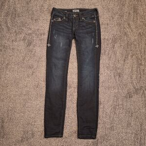 Affliction Black Premium Raquel Jeans Size 24